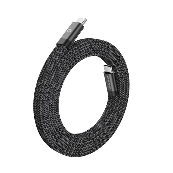 Καλώδιο USB Mobile Origin USB-C - USB-C 1 m Μαύρο (MCF-USBC-1M-BLK)