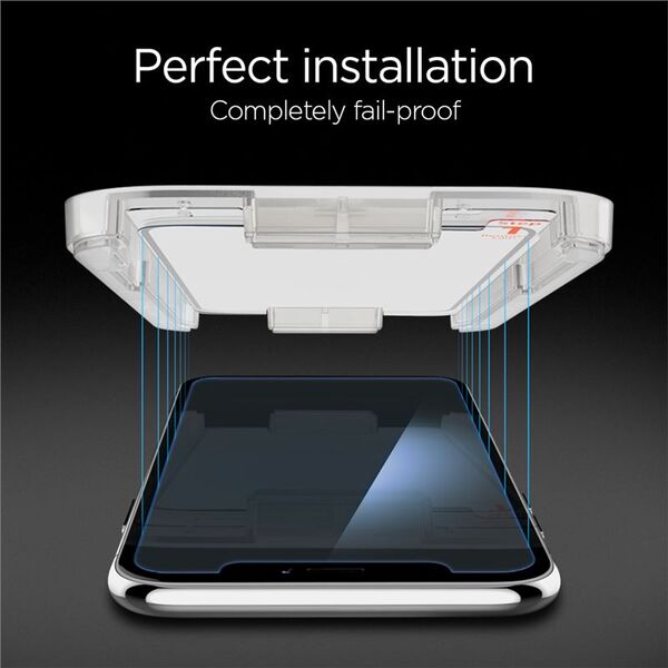 Spigen Γυαλί ασφαλείας Glas.tR Ez Fit Apple iPhone Xr