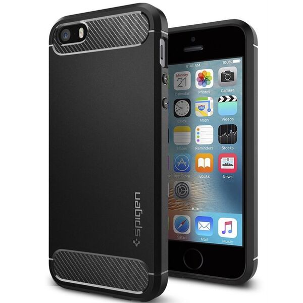 Spigen Etui Rugged Armor Apple iPhone 5/5s/SE (rugged ip5)