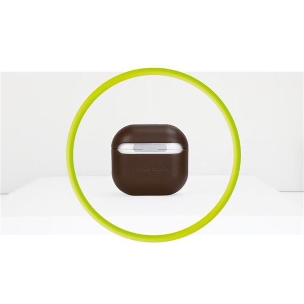 Θήκη Δερμάτινη Mobile Origin, καφέ - AirPods 4