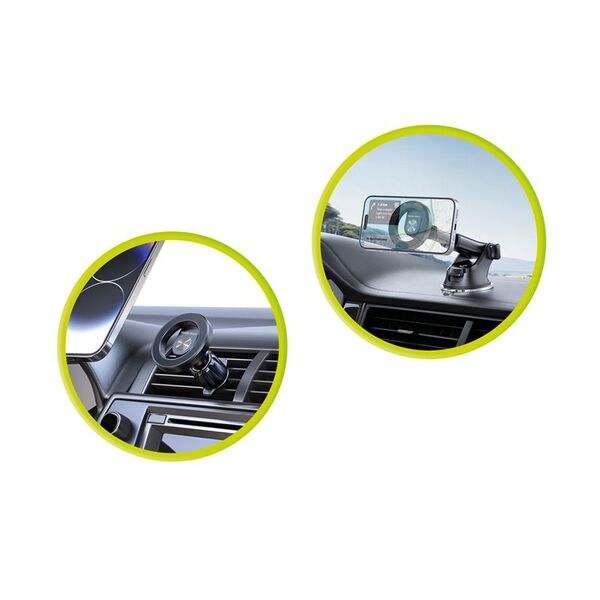 Mobile Origin 2in1 Dash and Vent Magnetic Car Holder, MO21