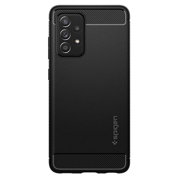 Θήκη Spigen Rugged Armor για Samsung Galaxy A52 LTE/5G Μαύρο