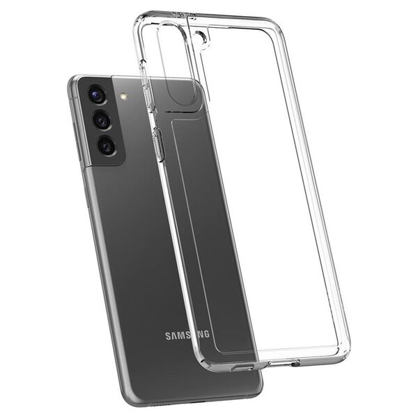 Spigen ΘΗΚΗ SPIGEN ULTRA HYBRID GALAXY S21 CRYSTAL CLEAR καθολικός