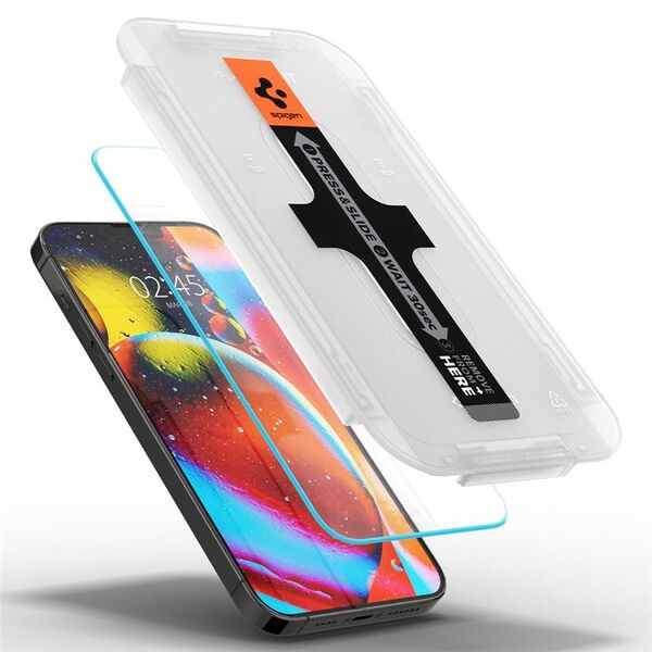 Spigen Tempered Glass Spigen GLAS.tR ez Fit Apple iPhone 13 Pro Max [2 PACK]