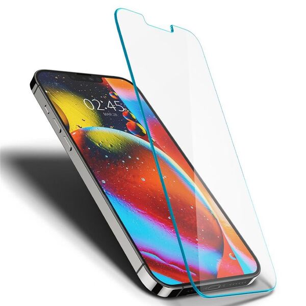Spigen Tempered Glass Spigen GLAS.tR ez Fit Apple iPhone 13 Pro Max [2 PACK]