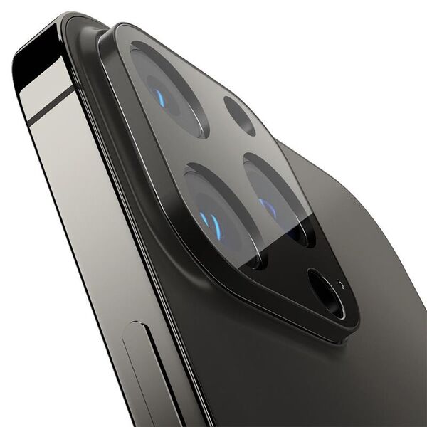 Spigen Tempered Glass for Camera Spigen Optik Camera Lens Apple iPhone 13 Pro/13 Pro Max Graphite [2 PACK]