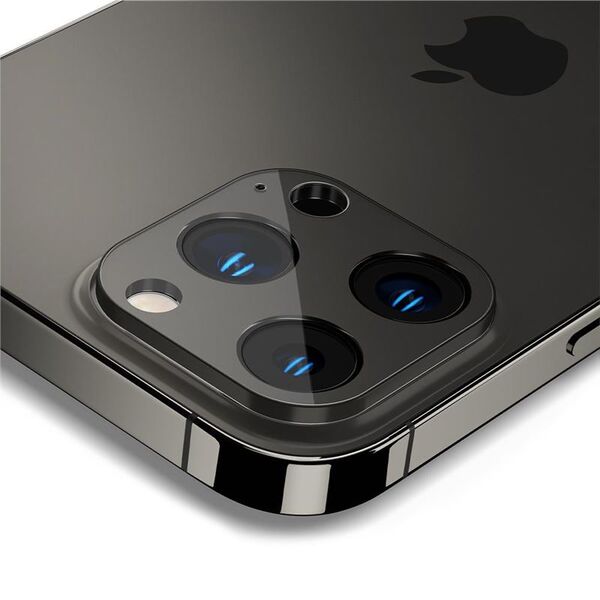 Spigen Tempered Glass for Camera Spigen Optik Camera Lens Apple iPhone 13 Pro/13 Pro Max Graphite [2 PACK]