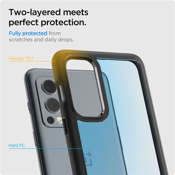 Spigen Θήκη Spigen Ultra Hybrid OnePlus Nord 2 5G Μαύρο Ματ