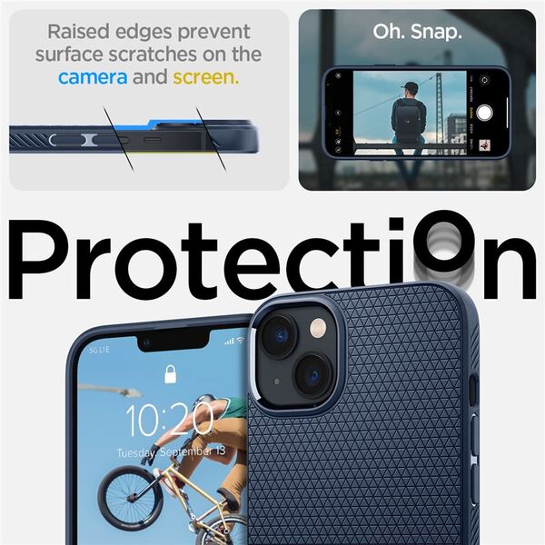 Spigen SPIGEN LIQUID AIR IPHONE 14 PLUS NAVY BLUE