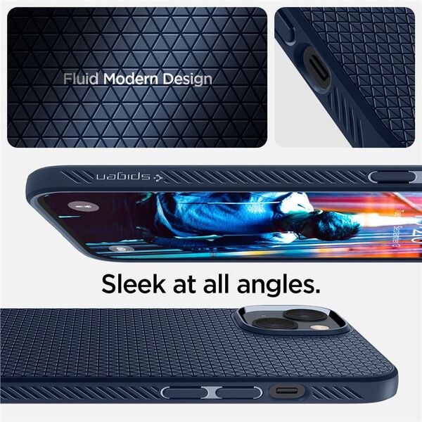 Spigen Spigen Liquid Air iPhone 14 navy blue/navy blue ACS05038