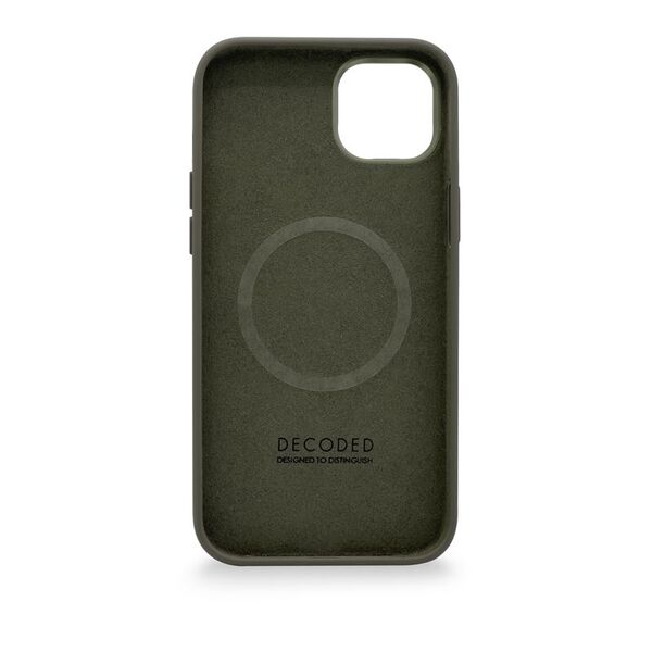 Decoded Decoded - προστατευτική θήκη για iPhone 13/14 συμβατή με MagSafe (olive)