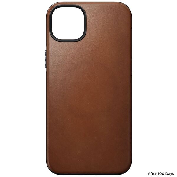 Nomad Nomad Μοντέρνα Δερμάτινη Θήκη MagSafe, english tan- iPhone 14 Max
