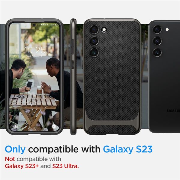 Spigen Spigen Neo Hybrid, μαύρο - Samsung Galaxy S23