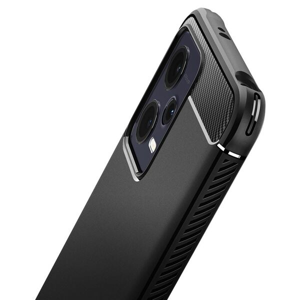 Θήκη Spigen Rugged Armor Xiaomi Redmi Note 12/POCO X5 5G Μαύρο Ματ