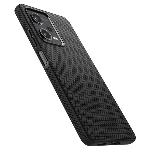 Spigen Θήκη Spigen Liquid Air Xiaomi Redmi Note 12 Pro/POCO X5 Pro 5G Μαύρο Ματ