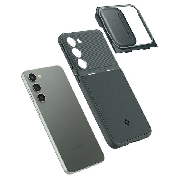 Θήκη Spigen Optik Armor για Samsung Galaxy S23 Abyss Green