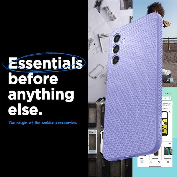 Spigen Θήκη SAMSUNG GALAXY A34 5G Spigen Liquid Air μωβ