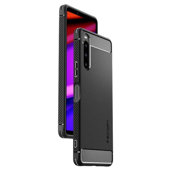 Spigen Spigen Rugged Armor Sony Xperia 10 V μαύρο/μαύρο ACS06202