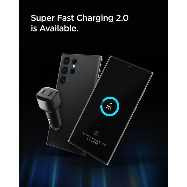 Φορτιστής Spigen PC2200 2x USB-C (ACP04581)