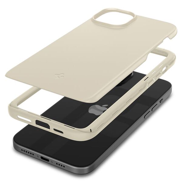 Spigen Spigen Thin Fit, mute μπεζ - iPhone 15 Plus