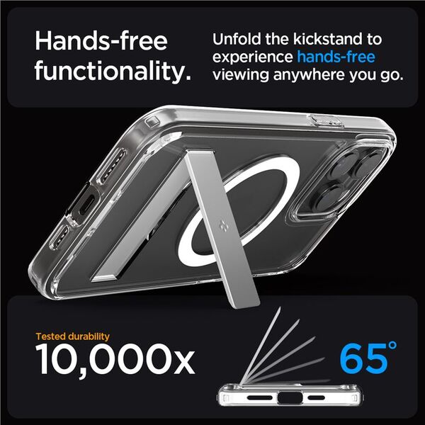 Spigen Spigen Ultra Hybrid S MagSafe, crystal clear - iPhone 15 Pro