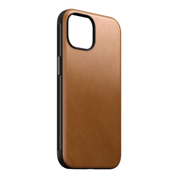 Nomad Nomad Μοντέρνα Δερμάτινη Θήκη, english tan - iPhone 15