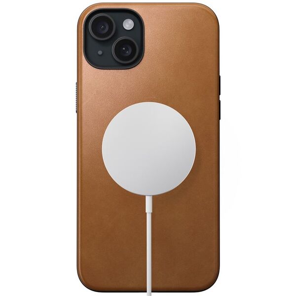 Nomad Nomad Μοντέρνα Δερμάτινη Θήκη, english tan - iPhone 15 Plus
