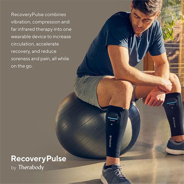 BaByliss Therabody RecoveryPulse - Μανίκι γάμπας μονό μέγεθος XS