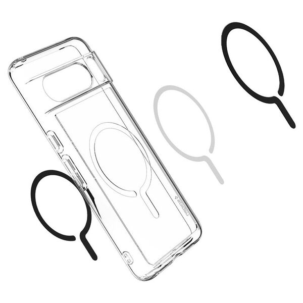 Spigen Spigen Ultra Hybrid OneTap Metal Ring MagSafe, μαύρο - Google Pixel 8 Pro