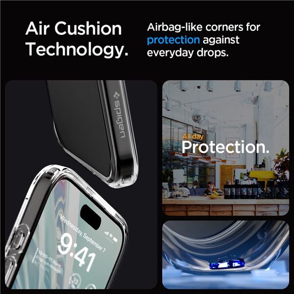 Spigen Spigen Ultra Hybrid iPhone 15 Pro Max 6,7" frost clear ACS06567