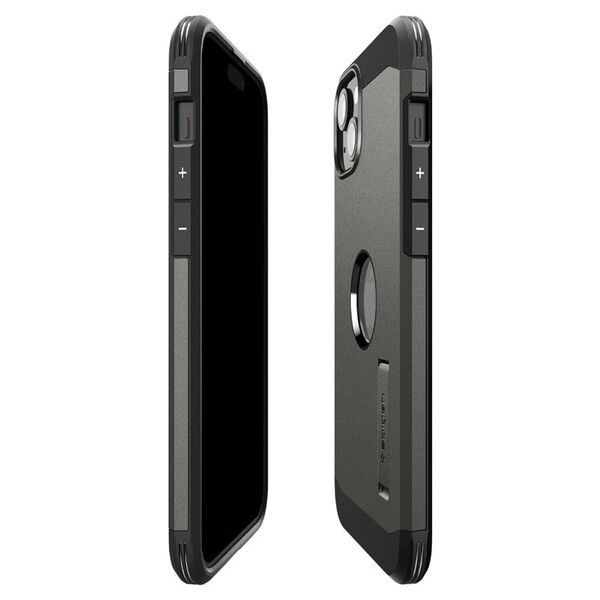 Spigen Spigen Tough Armor MagSafe, gunmetal - iPhone 15