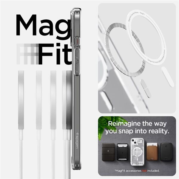 Spigen Spigen Ultra Hybrid MagSafe, zero one white - iPhone 15