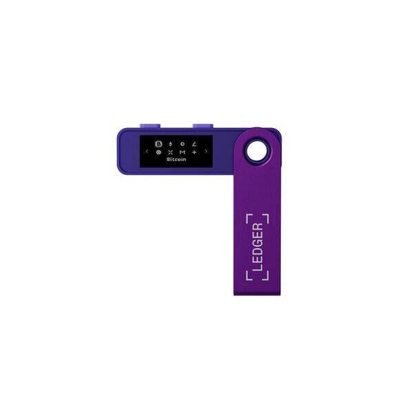 Ledger Πορτοφόλι υλικού κρυπτονομισμάτων Nano S Plus Amethyst Purple