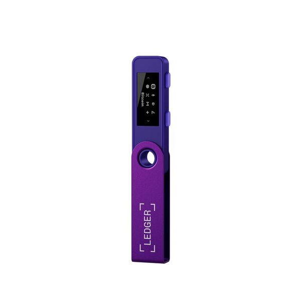 Ledger Πορτοφόλι υλικού κρυπτονομισμάτων Nano S Plus Amethyst Purple