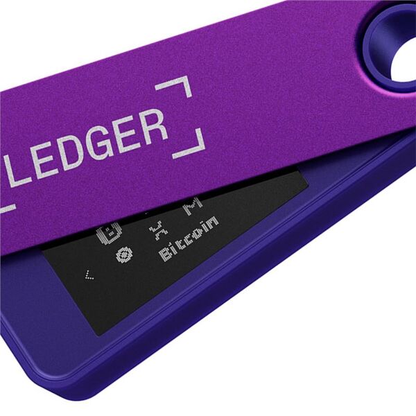 Ledger Πορτοφόλι υλικού κρυπτονομισμάτων Nano S Plus Amethyst Purple