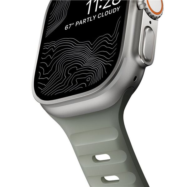 Nomad Nomad Sport Strap M/L, παράκτιος βράχος - Apple Watch Ultra 2/1 (49mm) 9/8/7 (45mm)/6/SE/5/4 (44mm)/3/2/