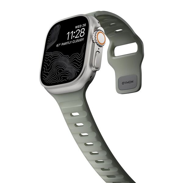 Nomad Nomad Sport Strap M/L, παράκτιος βράχος - Apple Watch Ultra 2/1 (49mm) 9/8/7 (45mm)/6/SE/5/4 (44mm)/3/2/