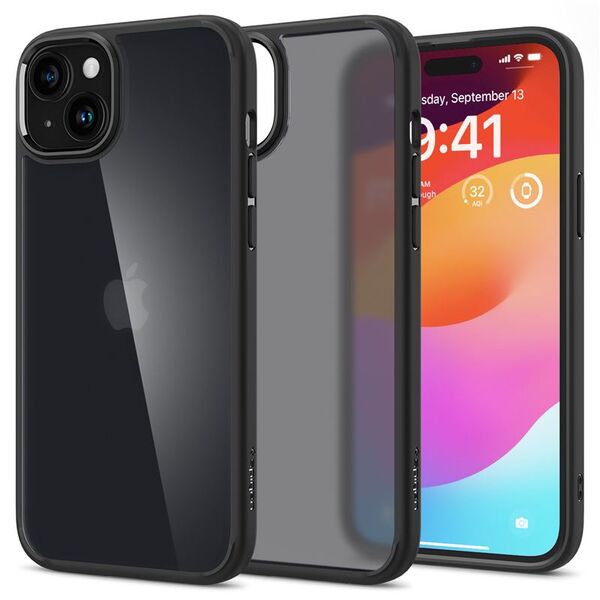 Spigen Spigen Ultra Hybrid, frost black - iPhone 15 Plus