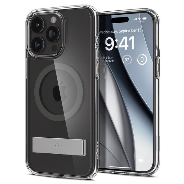 Spigen Spigen Ultra Hybrid S MagSafe, γραφίτης - iPhone 15 Pro Max
