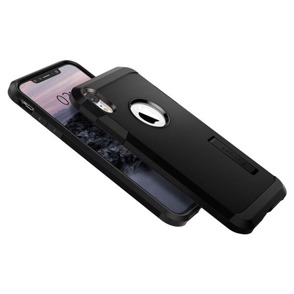 Spigen SPIGEN TOUGH ARMOR IPHONE XR BLACK
