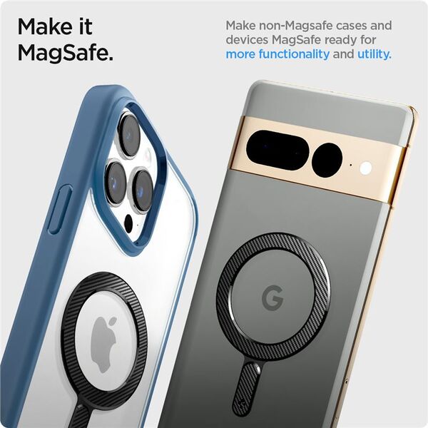 Spigen Spigen OneTap Ring Magnetic Plate, carbon