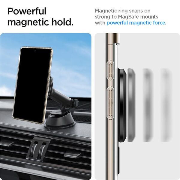 Spigen Spigen OneTap Ring Magnetic Plate, carbon