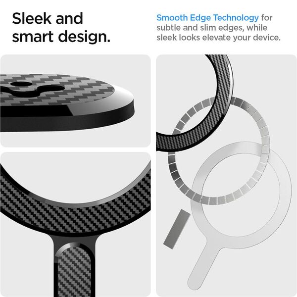 Spigen Spigen OneTap Ring Magnetic Plate, carbon