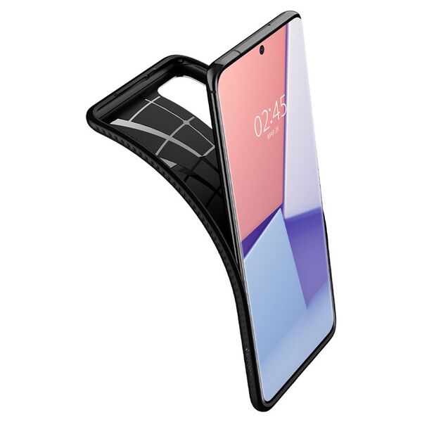 Spigen Θήκη Liquid Air Galaxy S20+ Plus Μαύρο Ματ
