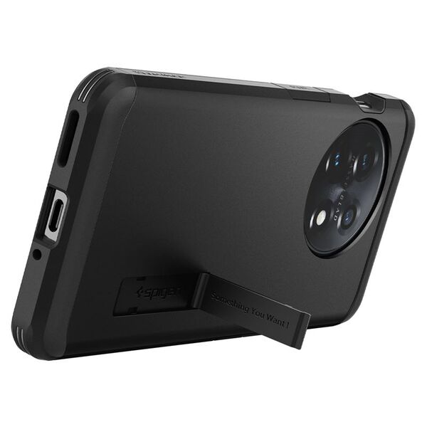 Spigen Spigen Tough Armor, μαύρο - OnePlus 11