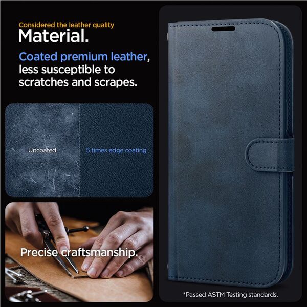 Spigen Spigen Wallet S Pro, navy - iPhone 15 Pro Max 13168601 8809896749558