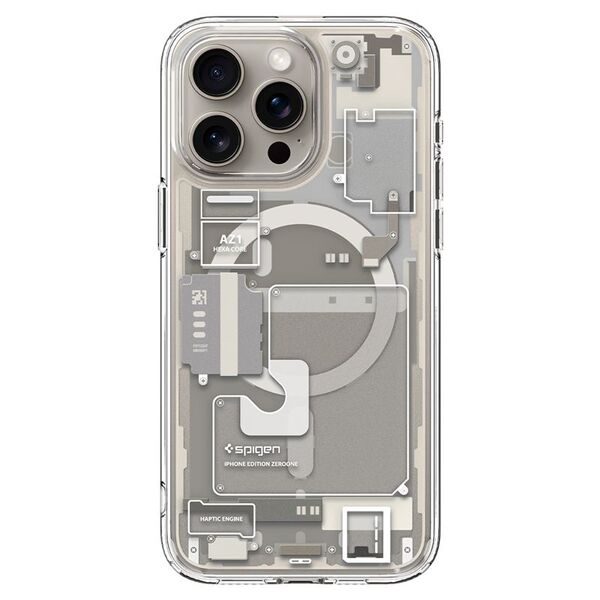 Spigen Spigen Ultra Hybrid MagSafe, zero one natural titanium - iPhone 15 Pro Max
