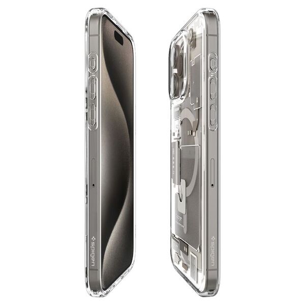 Spigen Spigen Ultra Hybrid MagSafe, zero one natural titanium - iPhone 15 Pro Max