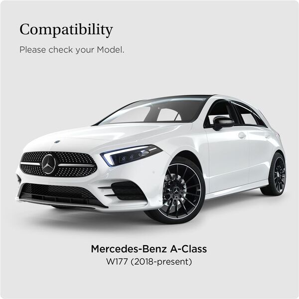 Spigen Spigen Mercedes Benz Glass tR EZ Fit Anti Glare Screen Protector 2 Pack - A-Class 2021/2020