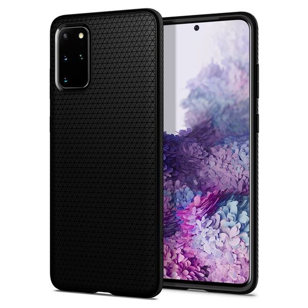 Spigen Θήκη Liquid Air Galaxy S20+ Plus Μαύρο Ματ